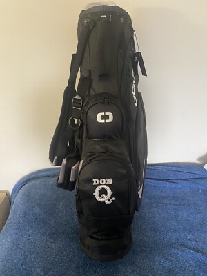 Callaway Ogio Don Q Rum Vision Golf Bag Black Silver 8 Way Brand New  W/Tags