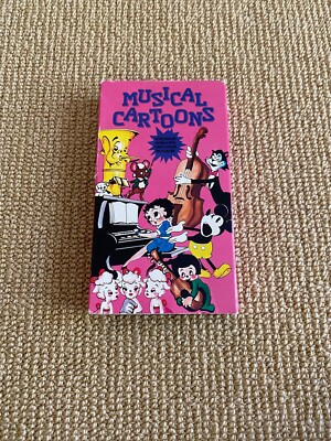 The Kartoon Kid Musical Cartoons VHS