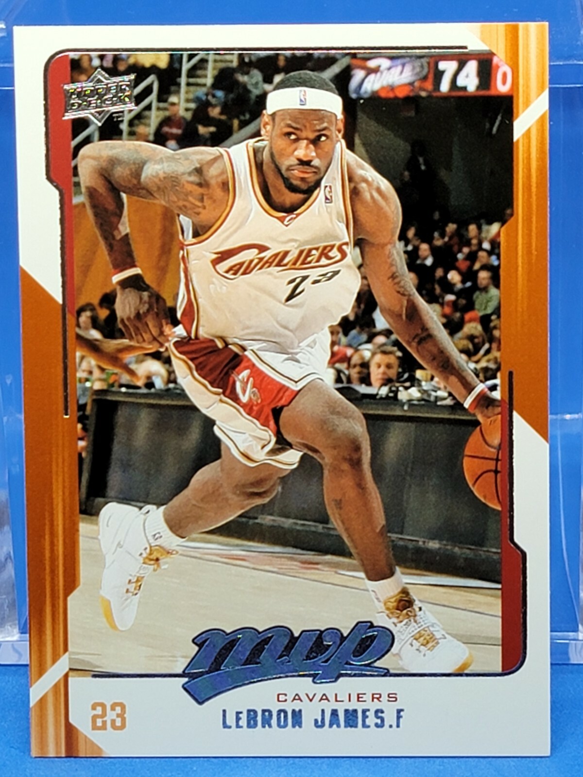 LeBron James 2008-08 Upper Deck MVP #28 NBA HOF CHAMPION LeBron James 2008-08 Upper Deck MVP #28 NBA HOF CHAMPION