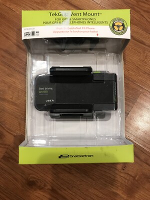 BRACKETRON TEKGRIP VENT MOUNT FOR GPS AND SMARTPHONES