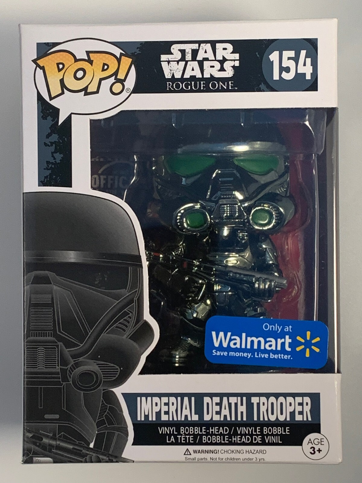 FunkoPop！154 IMPERIAL DEATH TROOPER 限定品 Funko POP Star Wars Imperial Death Trooper # 154 Vinyl