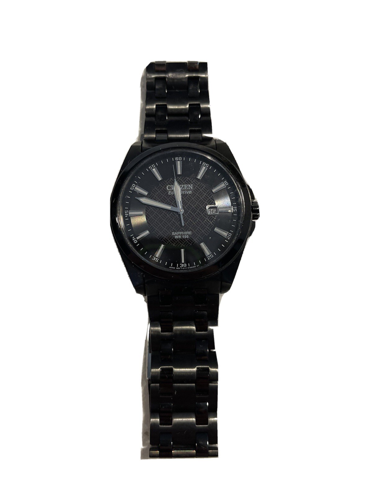Наручные часы Citizen eco-drive WR 100 sapphire GN4S Black. Comes with  watch only.: купить с доставкой из США, цена 9 473 руб - (384299913430)
