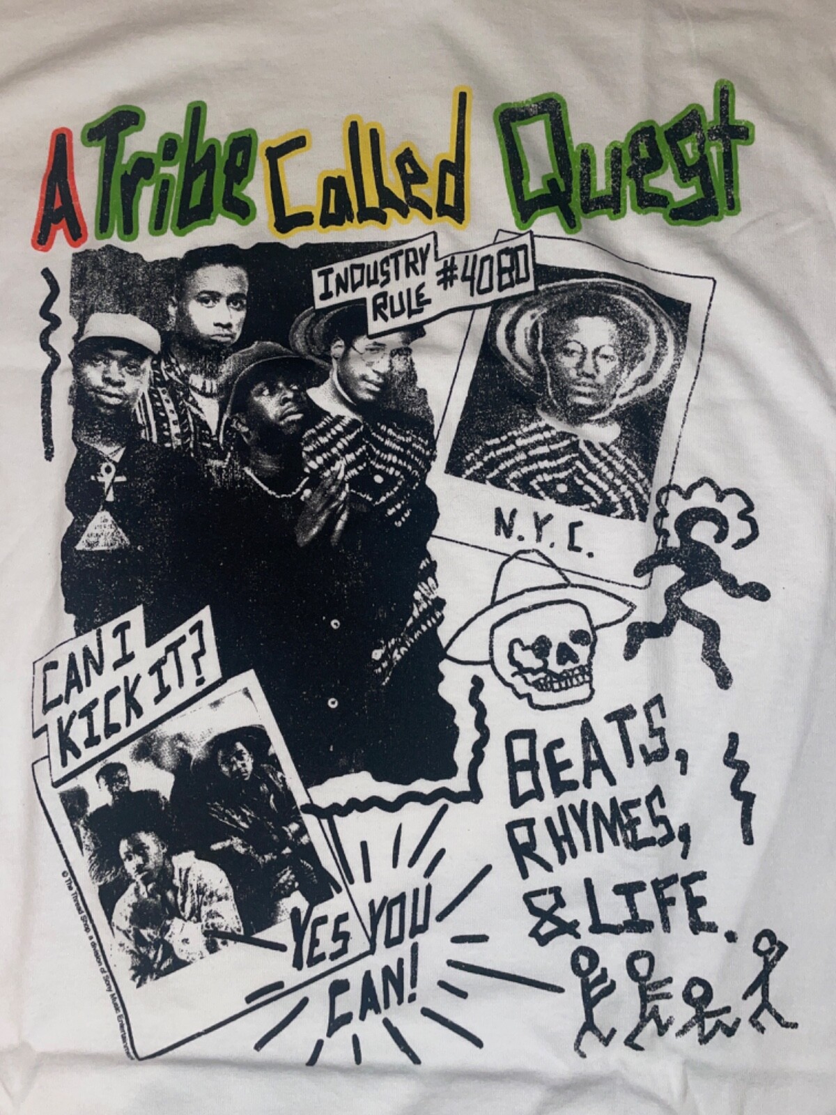 レア）a tribe called quest TシャツRHYMES