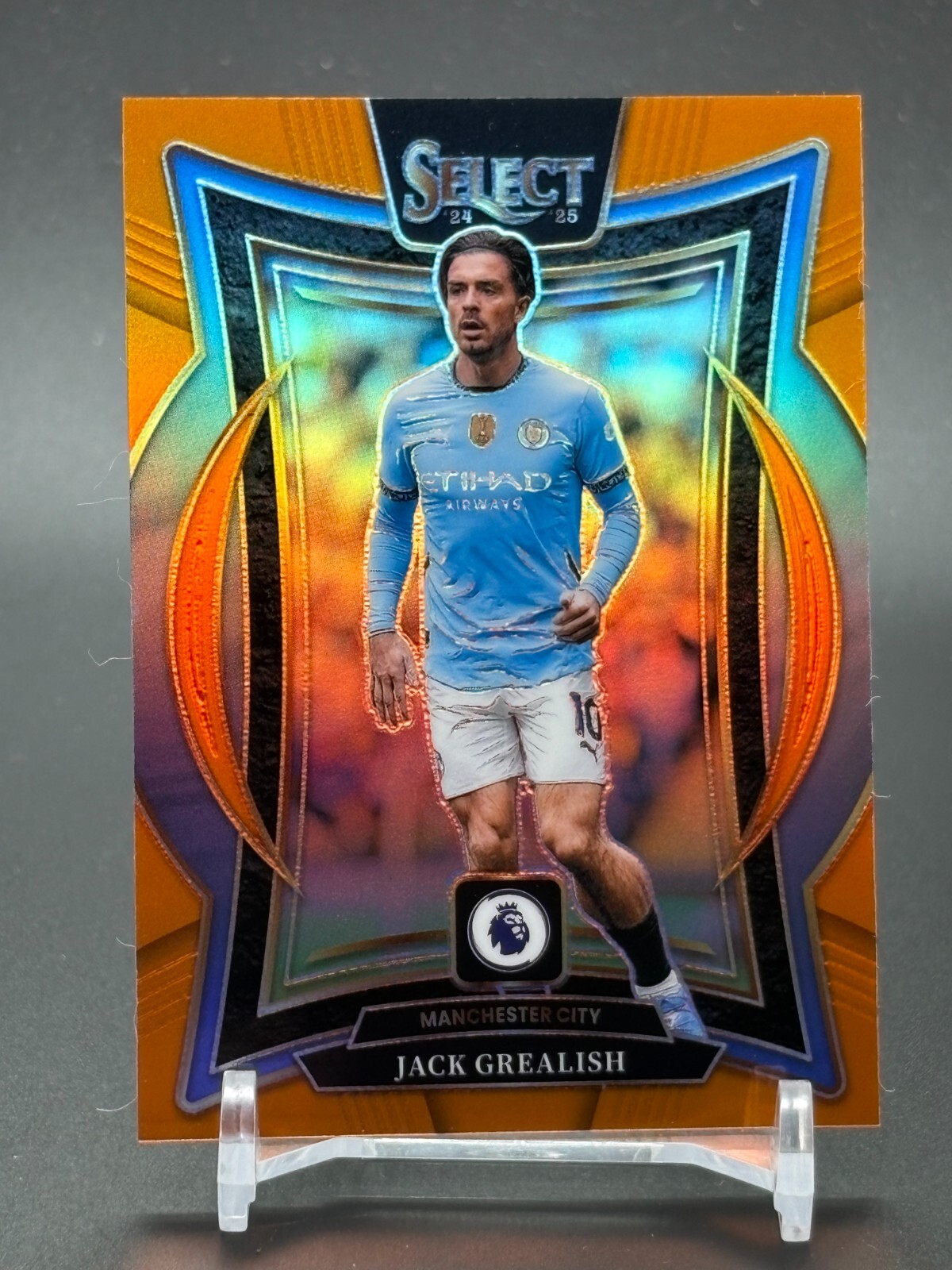 2024-25 Panini Select EPL Orange Prizm #53 JACK GREALISH