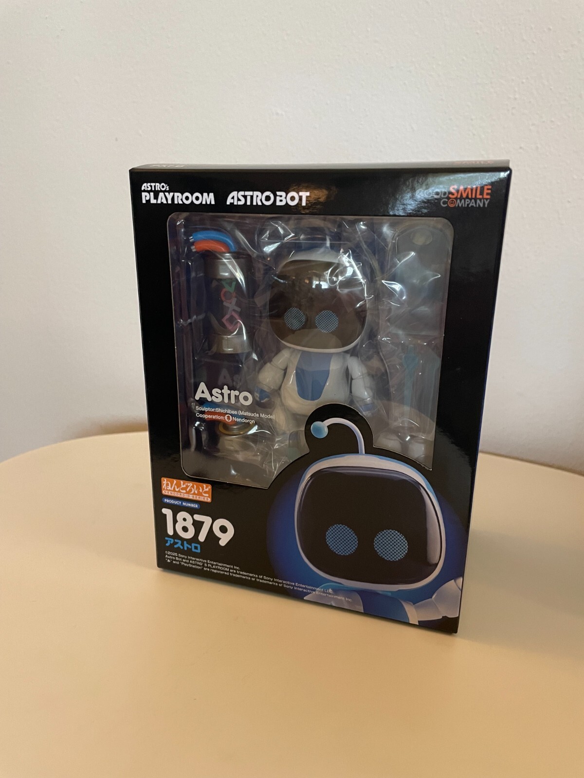 アストロボット　ねんどろいど 1879 Nendoroid Astro Bot #1879 Astro's Playroom GSC Brand New