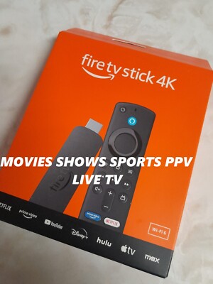 Amazon Fire TV Stick 4K WITH EXTRAS INCLUDED *READ DESCRIPTION*