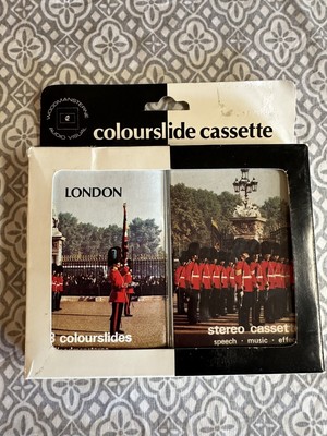 London Speech Music Narrated Cassette, Photo/slides London Guards Queen King
