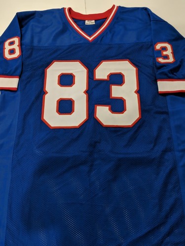 Andre Reed Signed Jersey Autographed Custom Jersey Buffalo Bills JSA COA