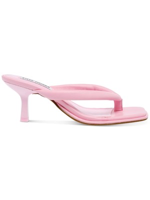 

STEVE MADDEN Женские розовые сандалии без шнуровки Moxxi с квадратным носком на шпильке, размер 6,5 м, Розовый, MOXX01S1