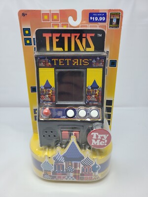 Tetris Classic Handheld Vintage Style Arcade Gameplay 2018 Factory Sealed Works