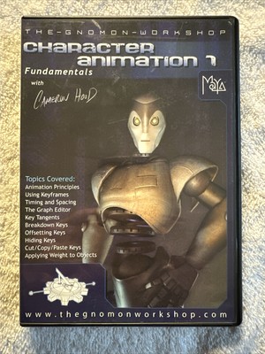 Gnomon Workshop Character Animation 1 DVD Fundamentals Training Cameron Hood