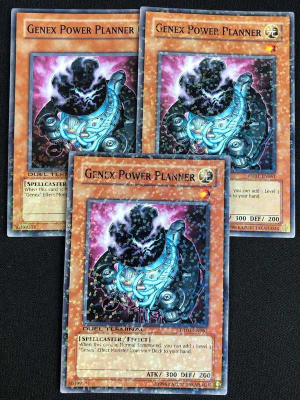 Yu-Gi-Oh! Genex Power Planner Card - DT01-EN061 Common 1st Edition From Duel Terminal 1 - View #3