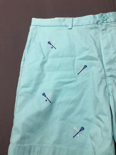 Vineyard Vines Shorts (40 x 6.5, Turquoise, Cotton)(LaCrosse)(NWT) MSRP $98