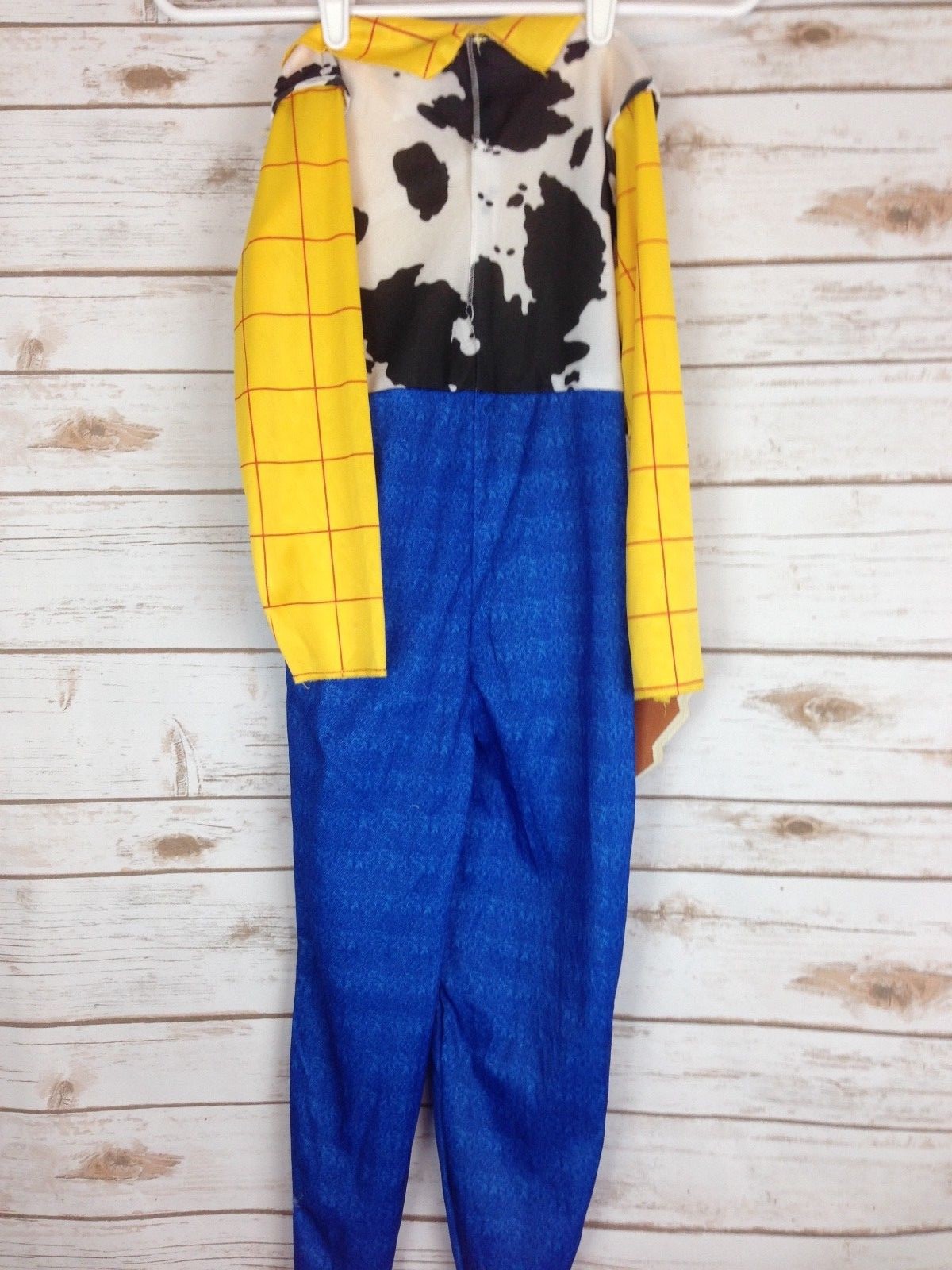 Woody Jumpsuit S/P (4-6) Child Costume Halloween Toy Story Disney W/Boot Covers