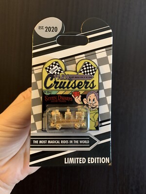 Disney Seven Dwarfs Mine Train Pin   Park Cruisers   Limited Edition 2020 NEW