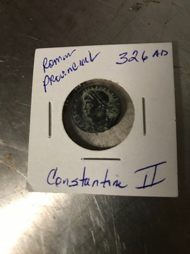 Roman Coins, Constantine II Antioche 326- 327 AD AE  VF