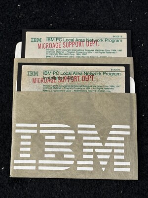 IBM PC Local Area Network Program Installation Aid  - 5.25 Media