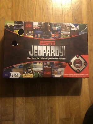 NEW ESPN JEOPARDY ULTIMATE SPORTS QUIZ CHALLENGE ELECTRONIC BUZZER SEALED MINT