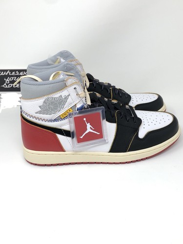 Nike Air Jordan Union Los LA 1 One Black Toe Size 10.5 Retro Nike Air Jordan Union Los LA 1 One Black Toe Size 10.5 Retro