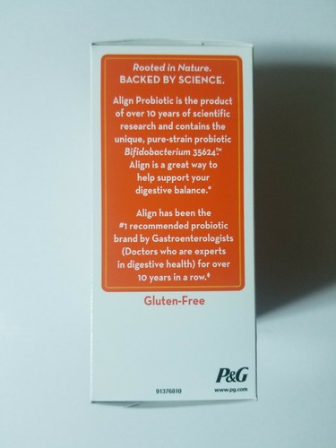 Align Probiotic Supplement 49 Pack New - Exp 04/2020 - 24/7 Digestive Support