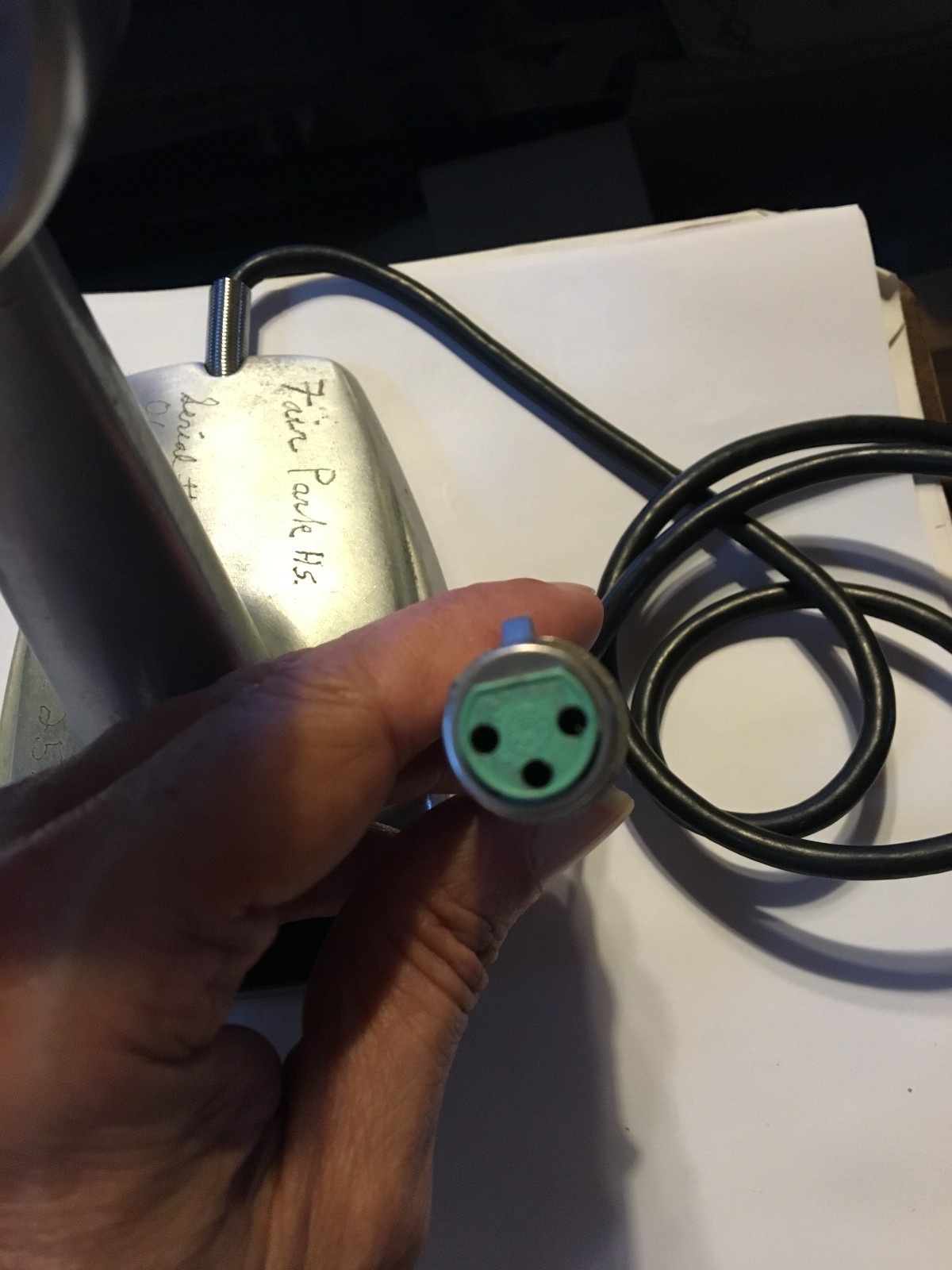 Vintage Turner Microphone Model 253/Details