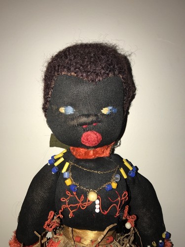 16.5” Cloth Black Doll