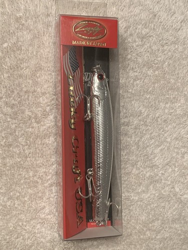 LUCKY CRAFT WANDER SLIM 110 3/4oz.  4-1/2”  CHROME DISCONTINUED NIP