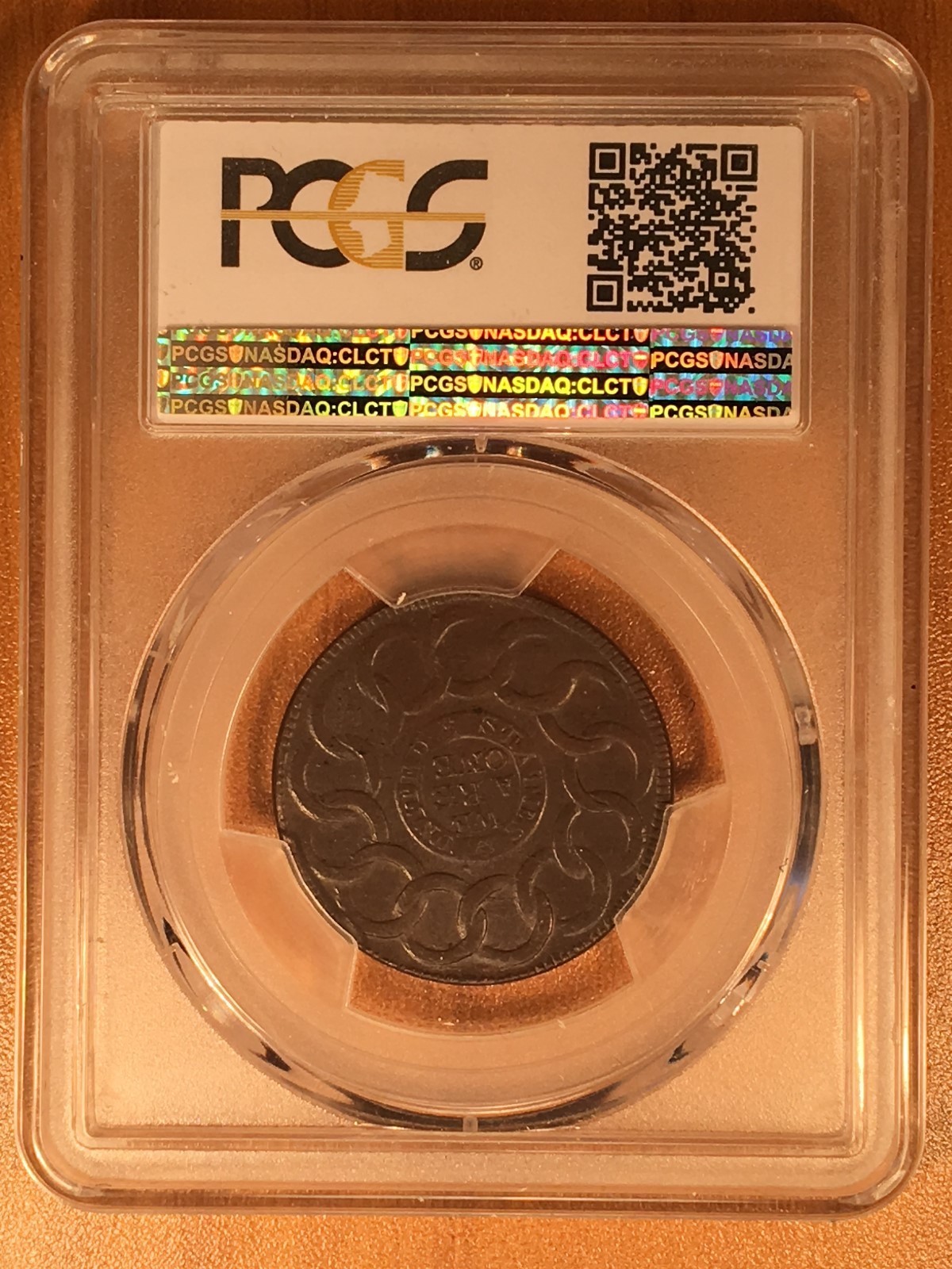 1787 Fugio ~ PCGS MS-64 BN ~ United Statres 4 Cinq ~ Full Strike ~ A+ Centering