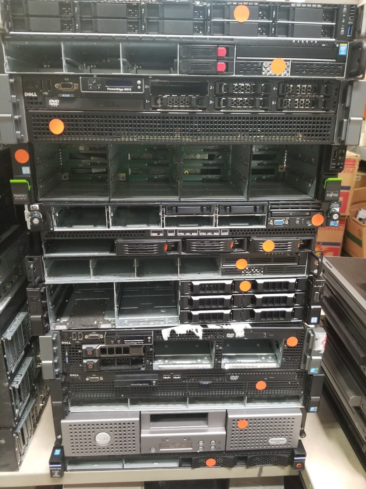 BIG LOT Desktops / Laptops / Servers! x12 servers x32 laptops x27 desktops AS IS