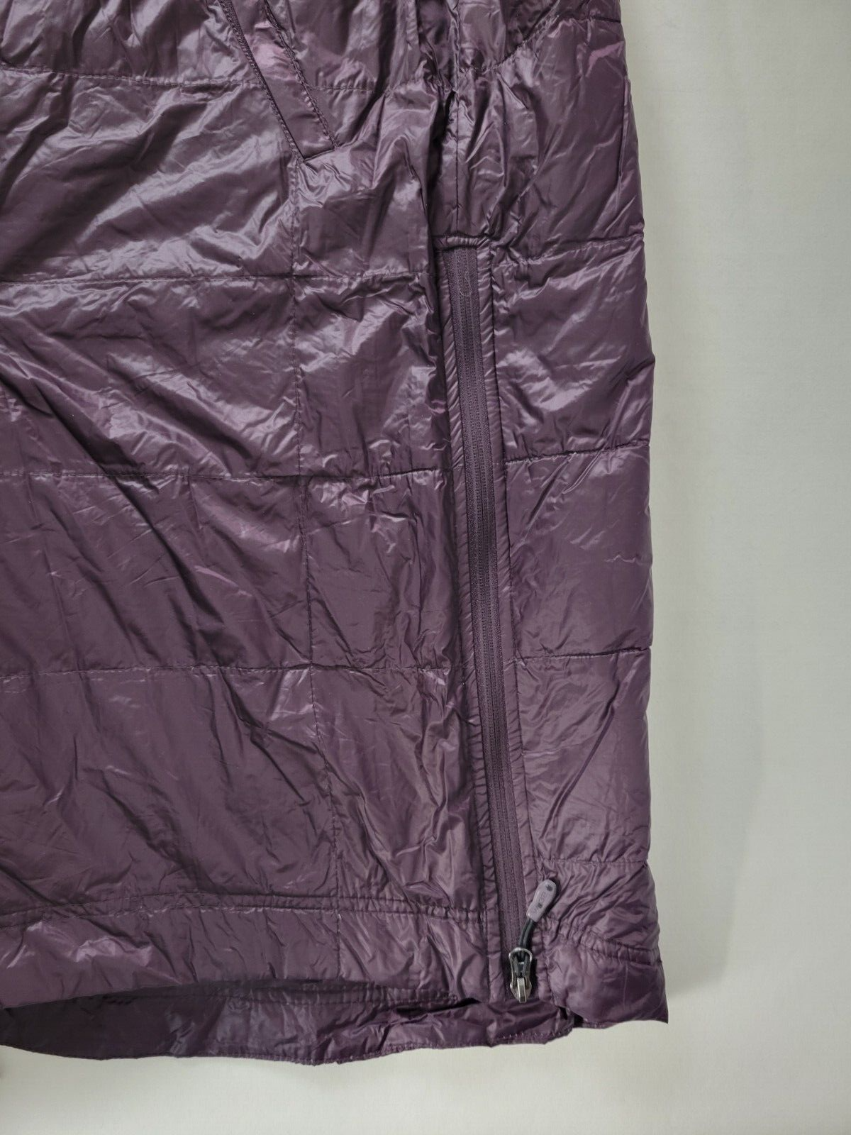 32 Degrees Size XL Burgundy Weatherproof Heat Women Down Snow Skirt Zip Quilted