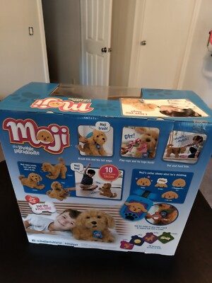 Sky Rocket My Fuzzy Friend Moji Interactive Labradoodle - Plush Interactive Dog
