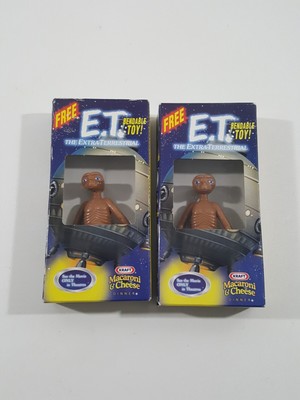 2pc E.T Phone Home Bendable Kraft Cheese promotional toy Collectible (2002)