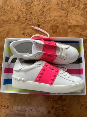 valentino pink sneakers