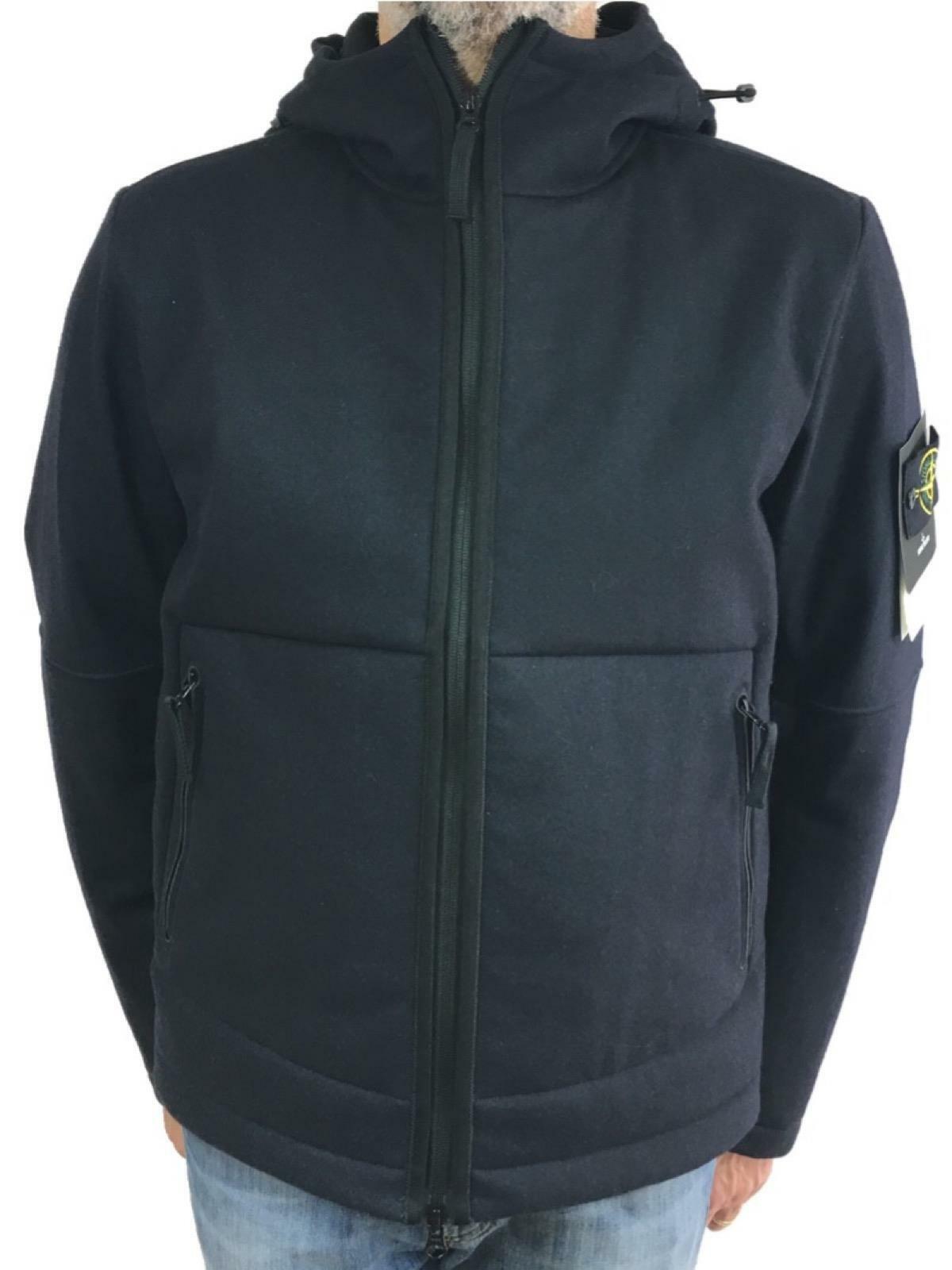 Stone island Panno R 4L stretch Mid Length Jacket with hood Stone island Panno R 4L stretch Mid Length Jacket with hood