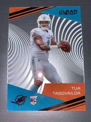2020 Panini Chronicles Tua Tagovailoa Dolphins Clear Vision