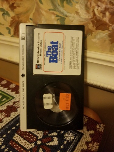 The Boat (Das Boot) 1981 RCA release Subtitled in English  Beta Tape Movie