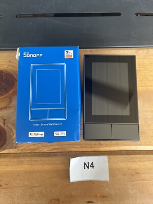 SONOFF NSPanel WiFi Smart Scene Wall Light Switch Panel Touchscreen Control - OB
