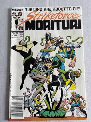 Strikeforce: Morituri #5 Vol 1 (Marvel, 1987) Ungraded