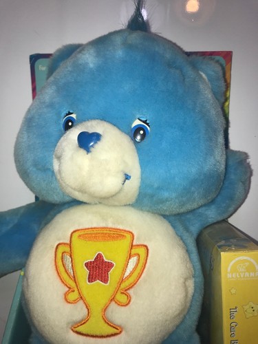 2003 CARE BEAR CHAMP BEAR W/VHS - NEW Old Stock