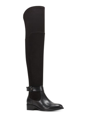 

Женские черные ботинки с круглым носком NINE WEST, Черный, WNNACOBY2