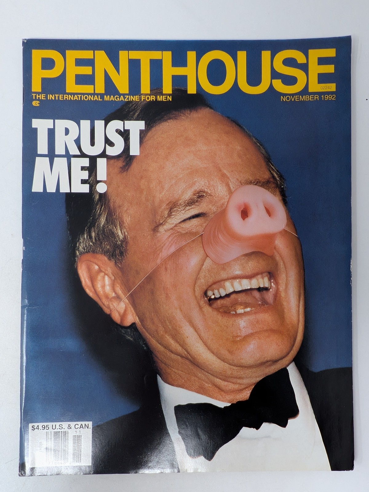 Penthouse Magazine November 1992 🔥 Pet Alexis Christian 🔥 George Bush 🔥 B