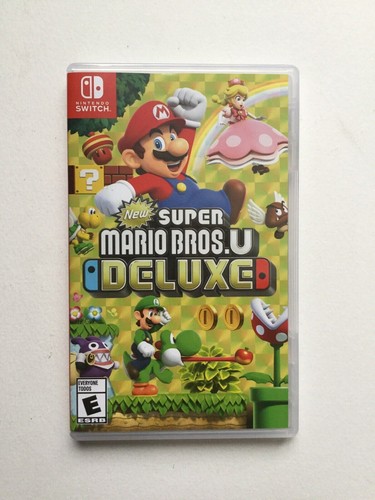 任天堂Switch 本体セット+Mario U Deluxe Nintendo Switch Game Console with Neon Blue/Red Joy-Con