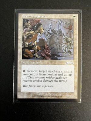 MTG    '' RECONNAISSANCE''     EXODUS   SERIES     UNCOMMON     LP/MP