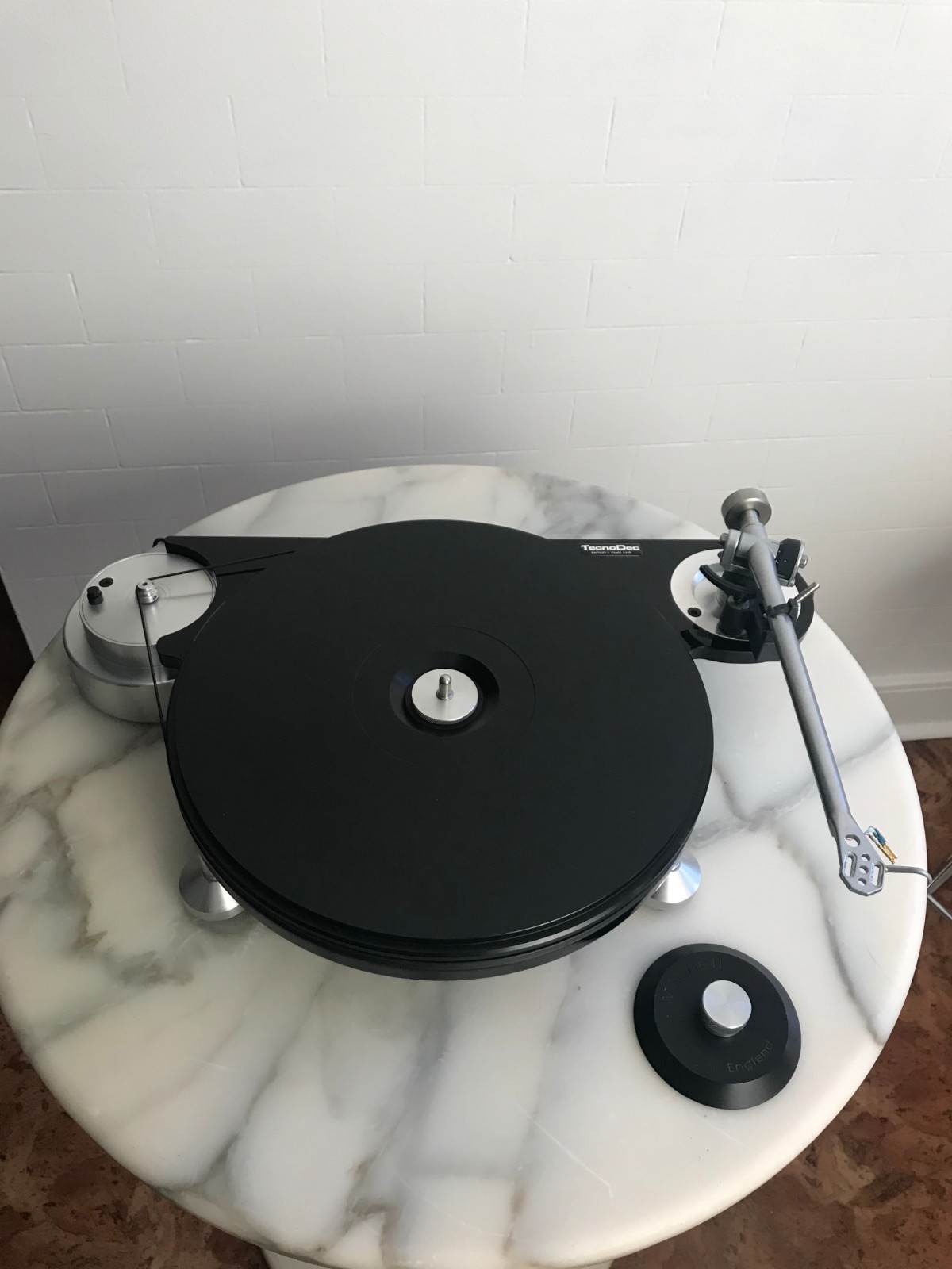 JA Michell Tecnodec w Elys II Cartridge  Isokinetik Rewire and 5mm Dust Cover