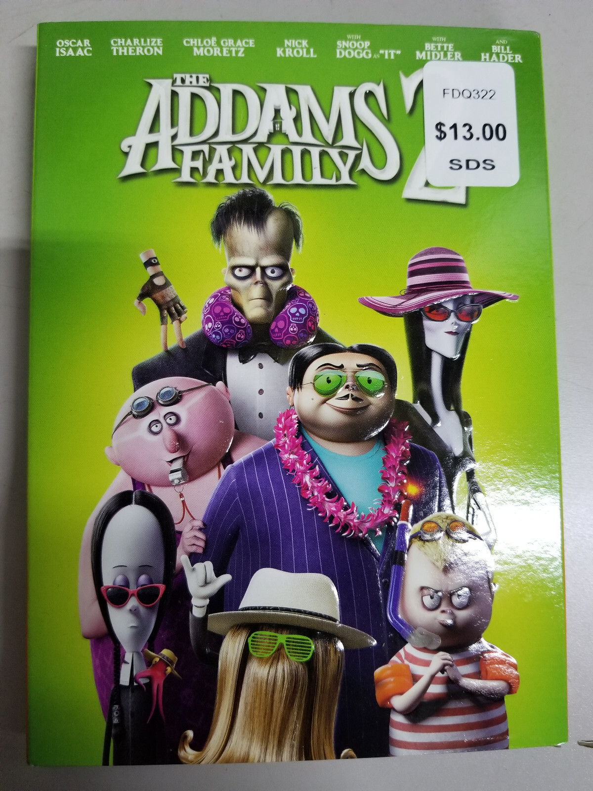 Naomi　DWE Family  DVD　２セット The Addams Family 2 (DVD 2022) Animated Film NEW w