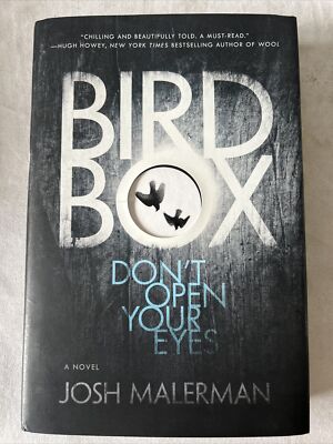 Bird Box by Josh Malerman (TRUE First Edition, 1st Printing Hardcover) Ex-libris