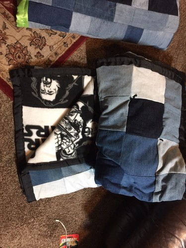 Denim/ Jean Quilt      Any Size Any Backing
