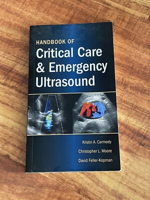 Handbook of Critical Care and Emergency Ultrasound by David Feller-Kopman,...