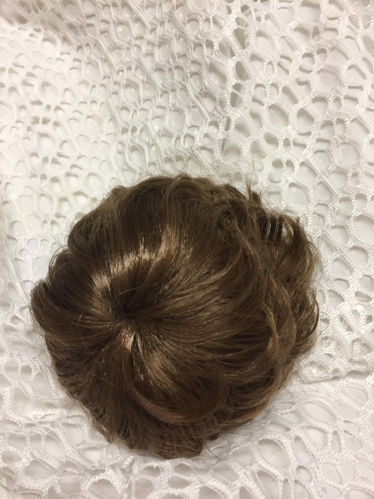 Size 8-9  Light Blonde Doll wig for VINTAGE ANTIQUE DOLL # 9