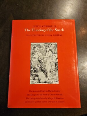 The Hunting of the Snark by Lewis Carroll  Illustrated - Hardcover 1982 Kaufmann